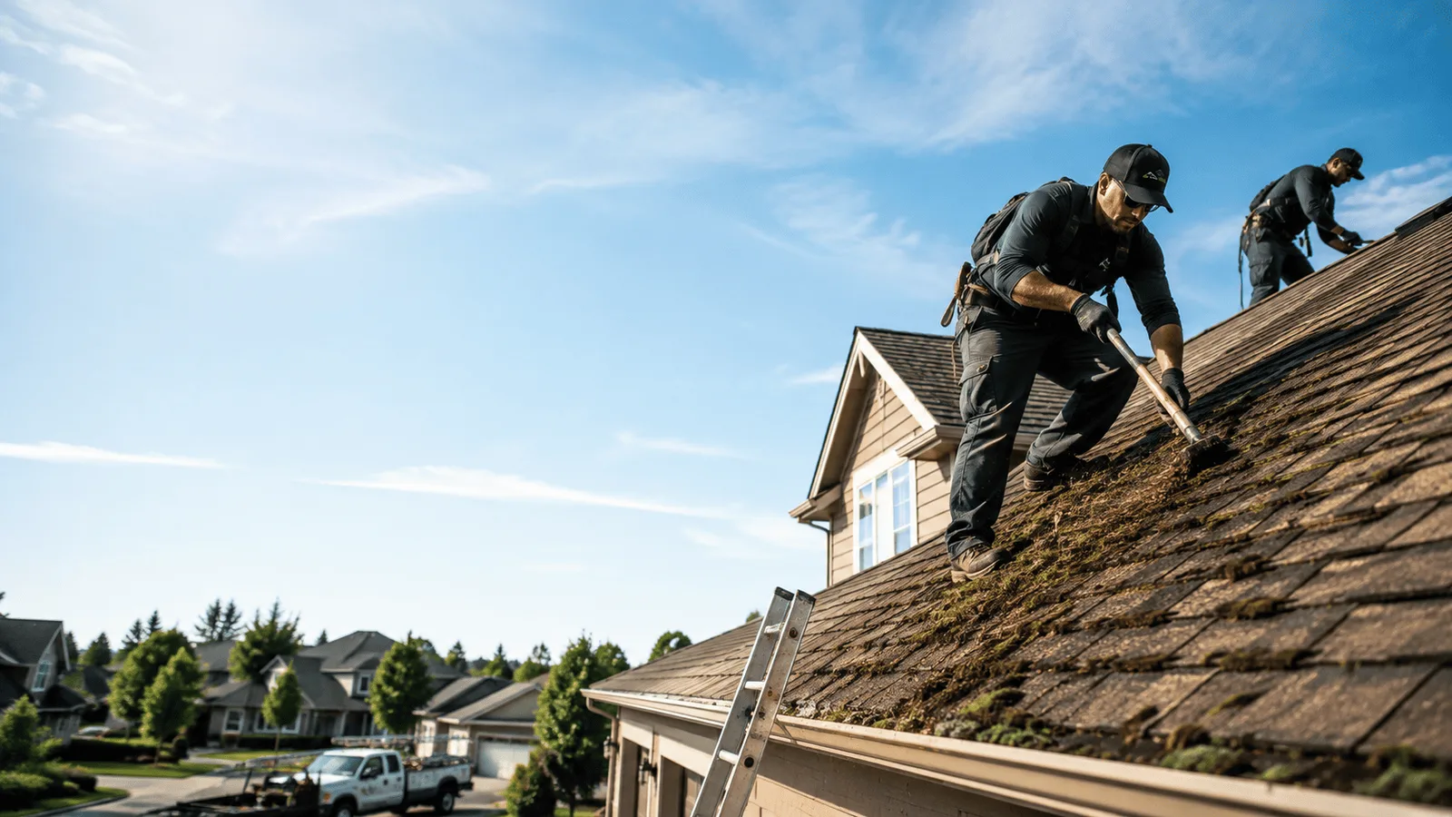 Roof Moss Removal in Warnock, OH near me